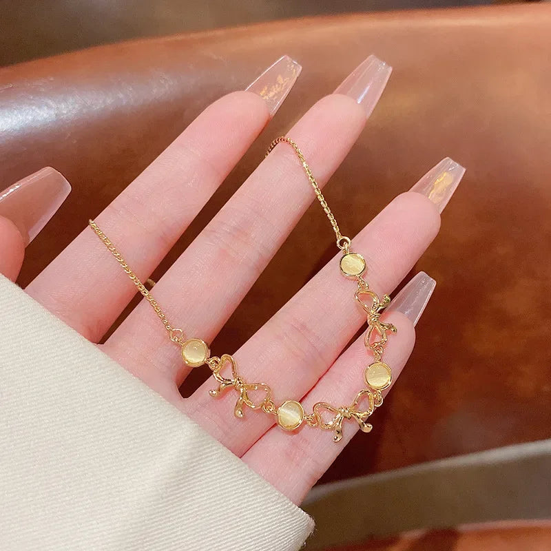 4Pcs Vintage Round Green Zircon Personality Snake Simple Metal Bracelet Set for Women Statement Open Cuff Bangles Party Jewelry